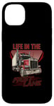 Coque pour iPhone 14 Plus Life In The Fast Lane Camion long courrier