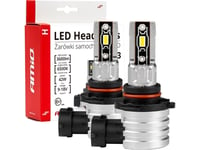 Led Billampor Serie H-Mini Hb3 9005/Hir1 9011/H10 6500K Canbus Amio-03334