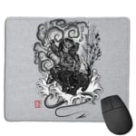 Hunter and The Demon Japan Alien Vs Predator Customized Designs Non-Slip Rubber Base Gaming Mouse Pads for Mac,22cm×18cm， Pc, Computers. Ideal for Working Or Game