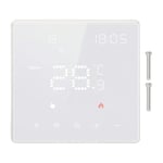 Thermostat WiFi intelligent programmable pour la maison, pour application Tuya, commande vocale, 100-250VAC, blanc, 3A, chauffage au sol, four mural suspendu