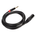 Xlr Male To Trs Cable 1/4In Balanced 6.35Mm For Electric Guitar Tuner Mi