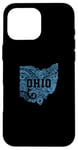 iPhone 16 Pro Max Ohio Pattern in Map USA America Case