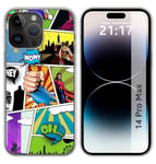 Coque Silicone Compatible Avec IPHONE 14 Pro Max (6.7) Design Bd Dessins