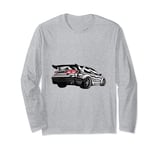 Unleash thrill dynamic spirit tuned race car behind Long Sleeve T-Shirt