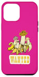 Coque pour iPhone 13 Pro Max Wanted Banana Western avec chapeaux de cowboy Fruits Veggie Chef