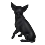 BigBuy Home Figurine décorative dorée Chien 15,4 x 13,5 x 24 cm