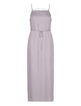 Calvin Klein Recycled Cdc Midi Slip Dress Lila