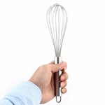 Restaurant Stainless Steel Manual Handheld Egg Cream Mixing Mixer Beater Whisk