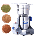 800G High Speed Electric Herb Grain Grinder Cereal Mill Flour Powder 34000r/m