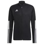 adidas Treningsjakke Tiro Essentials - Sort/hvit, størrelse Large