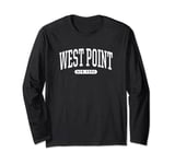 College Style West Point New York Souvenir Gift Long Sleeve T-Shirt