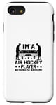 Coque pour iPhone SE (2020) / 7 / 8 Je suis un joueur de Air Hockey, rien ne m'effraie - Funny Air Hockey