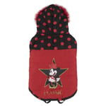 Manteau pour Chien Minnie Mouse Noir Rouge XXS