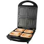 Emerio Sandwich Grill XXL - Nonstick 4-Sandwich Kapasitet