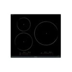 Sauter - Plaque de cuisson induction noir 3 foyers 4000W 13 positions de cuisson