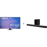 Samsung QN90C 75" 4K Neo QLED TV + HW-Q700D 3.1.2 Dolby Atmos Soundbar -tuotepaketti