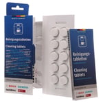 Bosch Siemens Rengöringstabletter kaffemaskin 10-pack