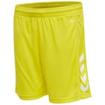 Core Xk Poly Shorts Kids Blazing Yellow - Hummel, størrelse 152 cm