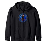 G.I. Joe Sister Of The Birthday Boy Scarlett Portrait Zip Hoodie