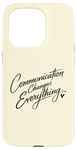 iPhone 15 Pro Communication Changes Everything Speech Therapy Women Case