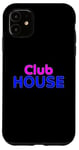 Coque pour iPhone 11 Club House Family Reunion Squad Prénom