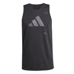 adidas Homme All Gym Category Graphic Tank, Black/Grey Four, 3XL