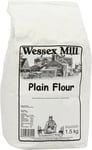 Wessex Mill Plain White Flour 1.5kg-5 Pack