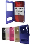 Flipcase Huawei Honor 8X (Svart)