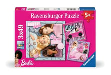 Ravensburger - Puzzle Enfant - Lot de 3 puzzles 49 pièces - Inspire le monde ! / Barbie - Fille ou garçon dès 5 ans - Puzzle de qualité supérieure - 3 posters inclus - Barbie - 05684