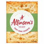 Allinson Easy Bake Yeast 6 x 7g Sachets bread making machine fast action