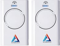 2 x Télécommande XT2 868MHZ SLH 787009 2 Canaux Blanc Portes de Garage Motorisation Portail Garantie de 3 Ans