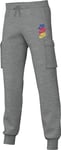 Nike Full Length Pant B NSW Si FLC Cargo Pant BB, DK Grey Heather, FD1200-063, XL