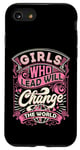 Coque pour iPhone SE (2020) / 7 / 8 Girls Change the World Leader féminin positif