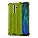 Bofink Honeycomb Xiaomi Redmi Note 8 Pro skal - Grön