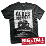 Officially Licensed The Blues Brothers Poster Big&tall 3xl,4xl,5xl Men's T-shirt