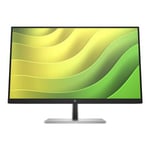 HP E24q G5 - E-Series écran LED 23.8" 2560 x 1440 QHD @ 75 Hz IPS 300 cd/m² 1000:1 5 ms HDMI, DisplayPort, USB noir, noir et argent (support)