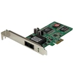 STARTECH PCIe Gigabit Ethernet Multimode SC Fiber Network Card Adapter NIC - 550m