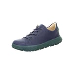 Think!Think! Femme Semelle Amovible Durable Comoda Chaussures basses à lacets, 8000 Navy Break, 39.5 EU