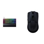 Razer Huntsman V2 Tenkeyless - Clavier Gamer Optique Clavier AZERTY | Noir & Viper V2 Pro - Souris Gaming Esports sans Fil Ultra Légère de 58g Noir