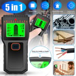 5 in 1 Digital Stud Finder Wood Metal Pipe Wire Wall Sensor Scanner LCD Detector