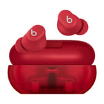 Beats Solo Buds True Wireless nappikuulokkeet, läpikuultava punainen