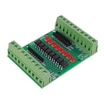 MEROURII Module d'Isolation Optocoupleur,8 Canaux DC 12V-24V Carte d'Isolement Optocoupleur NPN/PNP Convertisseur de Signal de Sortie