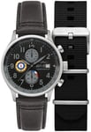 AVI-8 AV-4011-0U Hawker Hurricane Svart/Läder Ø43.5 mm