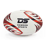 Dawon Sports Rugby Ball, Ballon de Rugby Dawson Sports GUK Match - Approuvé IRB…… Unisexe-Jeunesse, Multicolor, Size 5 -