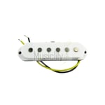 Musiclily 50mm Single Coil Middle Pickup For Fender Strat Style Guitar White New