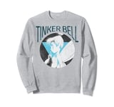 Disney Peter Pan Tinker Bell Blue Triange Profile Sweatshirt