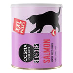 Sparpack: Cosma Snackies XXL Maxi Tube frystorkat kattgodis - 3 x lax (3 x 150 g)