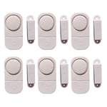 6Sets/Pack Door Window Alarm Window for Home Security DIY Magnetic Sensor E6D5