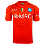 SSC NAPOLI Season 23/24 Jersey T-Shirt, Orange, M