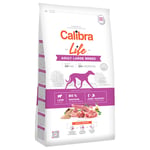 Calibra Dog Life Aikuisten suurten rotujen karitsanliha - kätevä pakkaus 2 x 12 kg